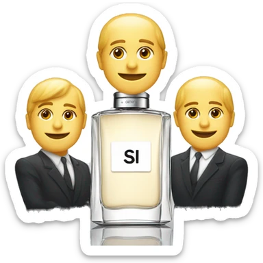 Si George Armani perfume  sticker