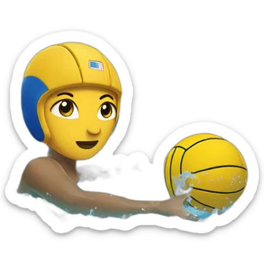 water-polo sticker