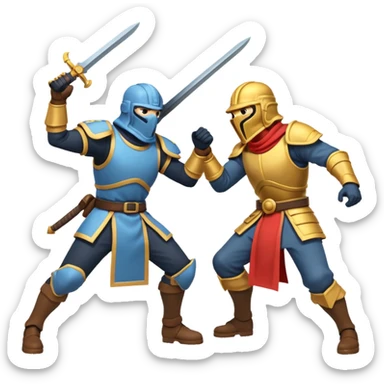 Total battle mobile game sticker