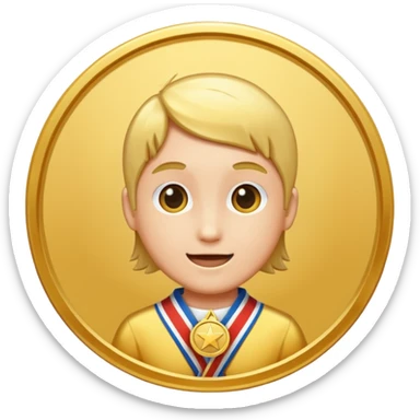 médaille d'or sticker