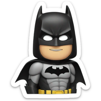 Batman and robin sticker