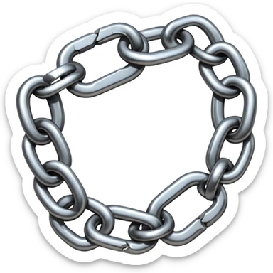 BROKEN chain sticker