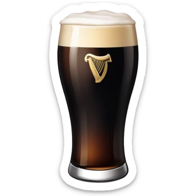 Guiness sticker