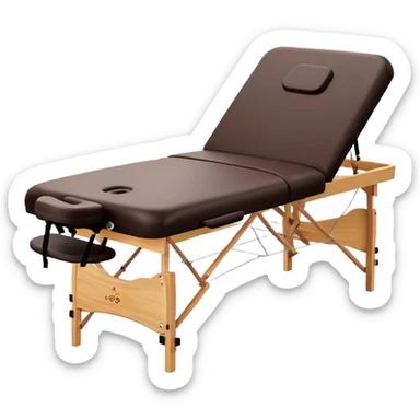 massage table sticker