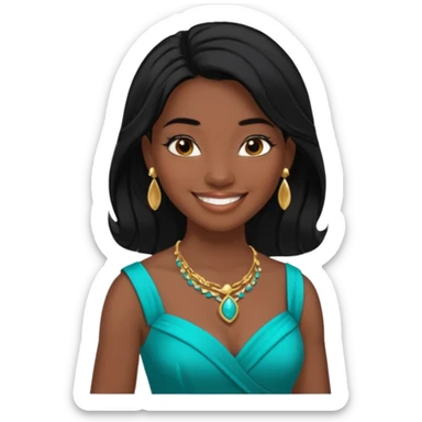 Emoji de la princesa Jasmin  sticker