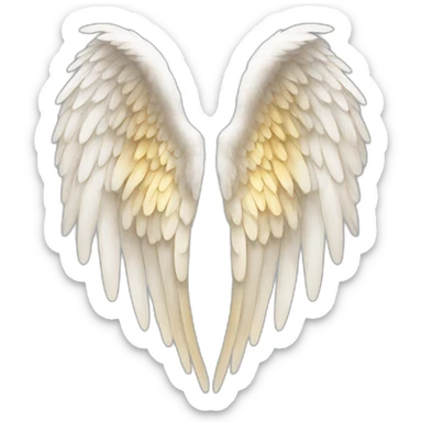 angel wings sticker
