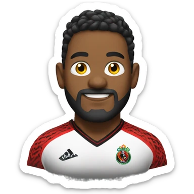 Símbolo do time do Flamengo sticker