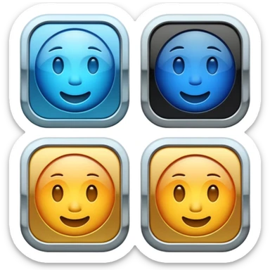 communication icon sticker