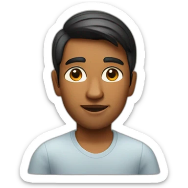apple-memoji-of-21-year-old-indian sticker