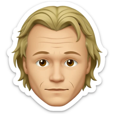Heath Ledger sticker