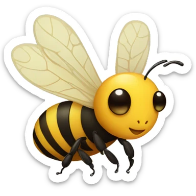 Bee sticker