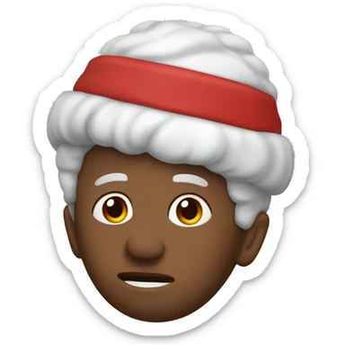 ficha de rompezabeza roja sticker