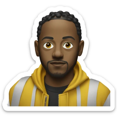 kendrick lamar with mustard sticker