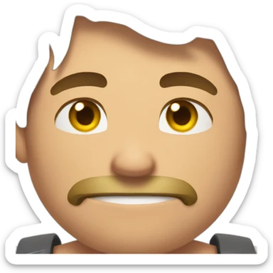 gavin muscles sticker