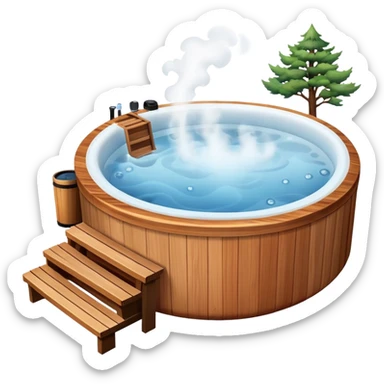 hot tub sticker