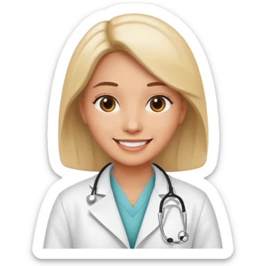 Medical doctor sticker