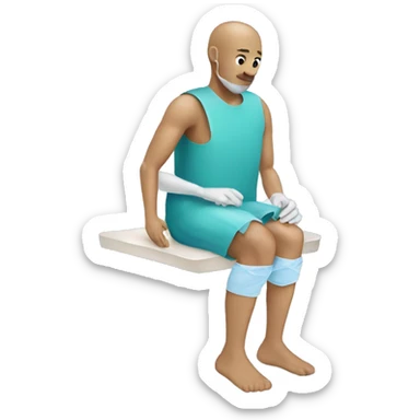Knee surgery  sticker