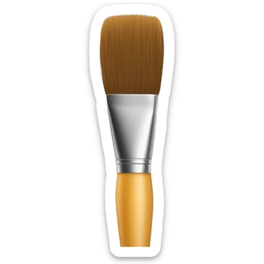 color brush sticker