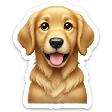 Puppy golden retriever that’s a spy sticker
