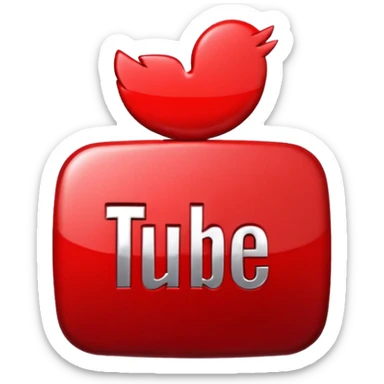 can u make me a youtube logo sticker