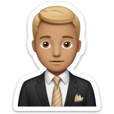 tie needle, tie, pocketsquare sticker