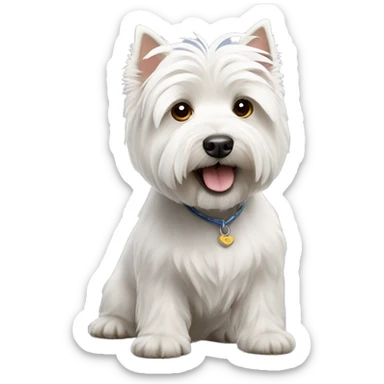 West Highland White Terrier sticker