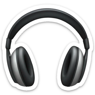 headphones  sticker
