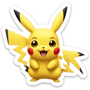 Pikachu iOS sticker