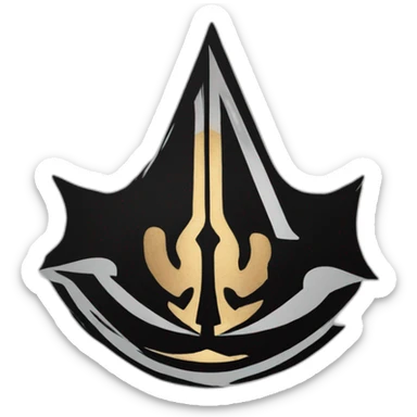 Assassin Creed logo sticker