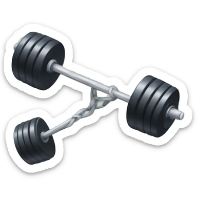 Gym weights sticker