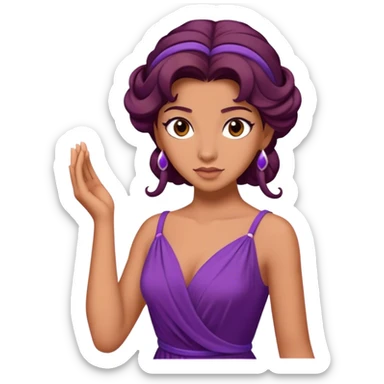 megara from hercule disney  sticker