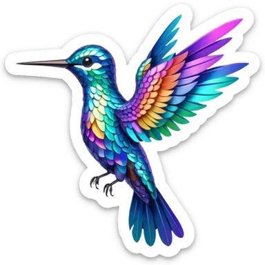 Colibri sticker