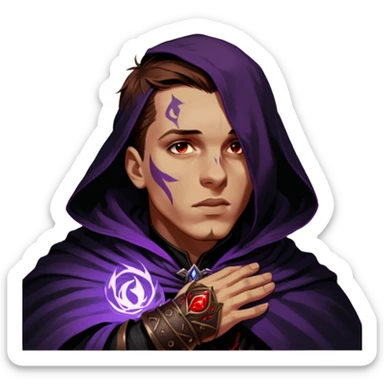 Shadow Sorcerer sticker