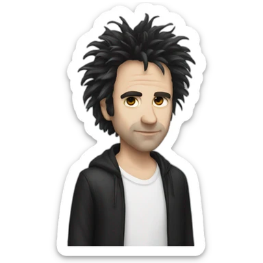 Robert the cure sticker