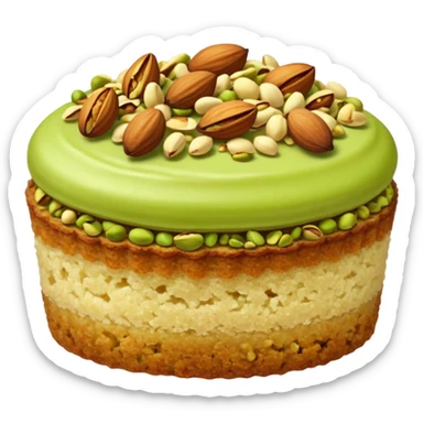 Pistachio Crumble Cakes sticker