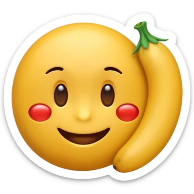 3D emoji symbolizing discovery and curiosity, trying new things, food theme, cute and modern, soft lighting, glossy, isolated, no background
 sticker