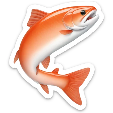 salmon sticker