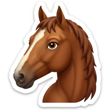 80'S CELEBRITY HORSE sticker