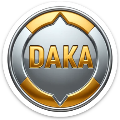Dakar logo gara di auto  sticker