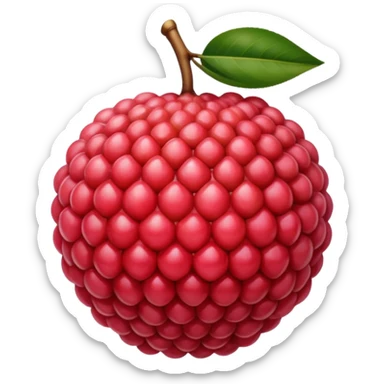 Lychee sticker