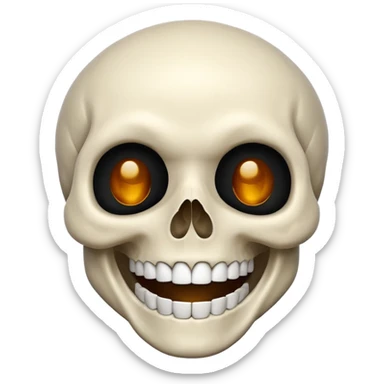 🤣+💀 sticker