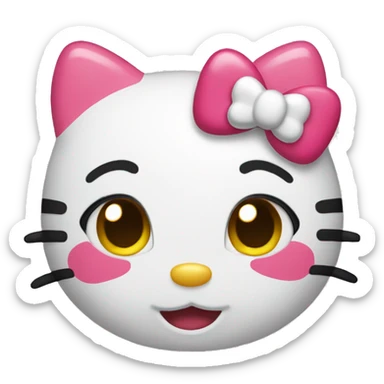 Hello kitty sticker