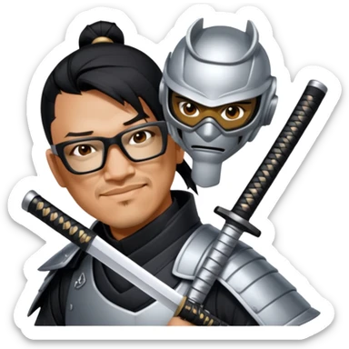 Modern Samurai sticker