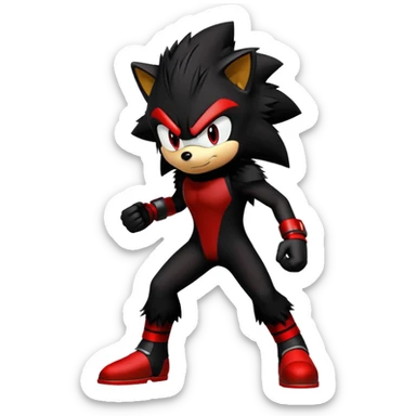 Shadow the hedgehog  sticker