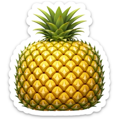 Pineapple sheera sticker