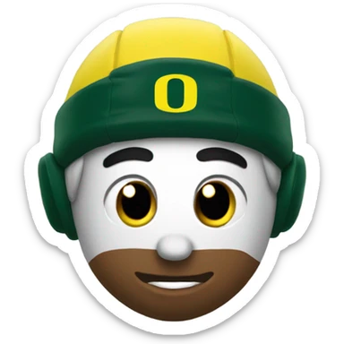 Oregon ducks sticker