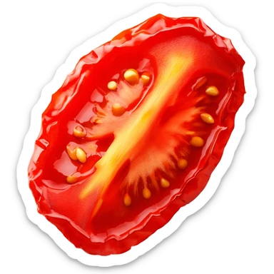 Dried tomatoes sticker