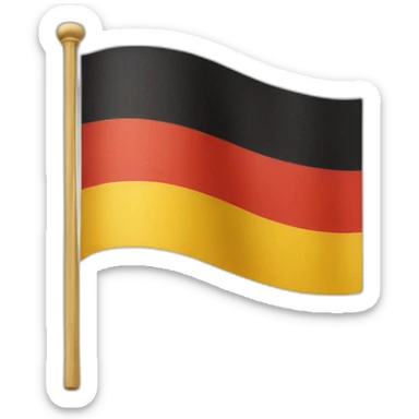 germany flag sticker