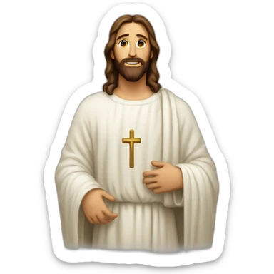 Jesus Christ cool sticker