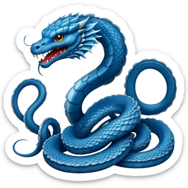 Blue Hydra sticker